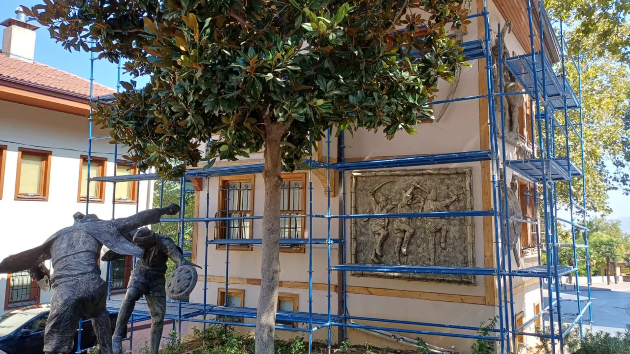 Bursa'da Kılı&ccedil; Kalkan Evi yenileniyor! Yeniden ziyarete a&ccedil;ılacak...