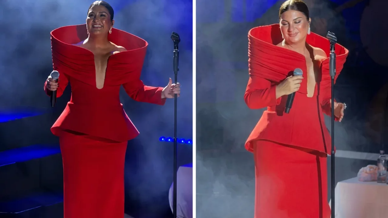 Sibel Can'dan Marmaris'te g&ouml;z kamaştıran sahne: Konser stilini yine konuşturdu
