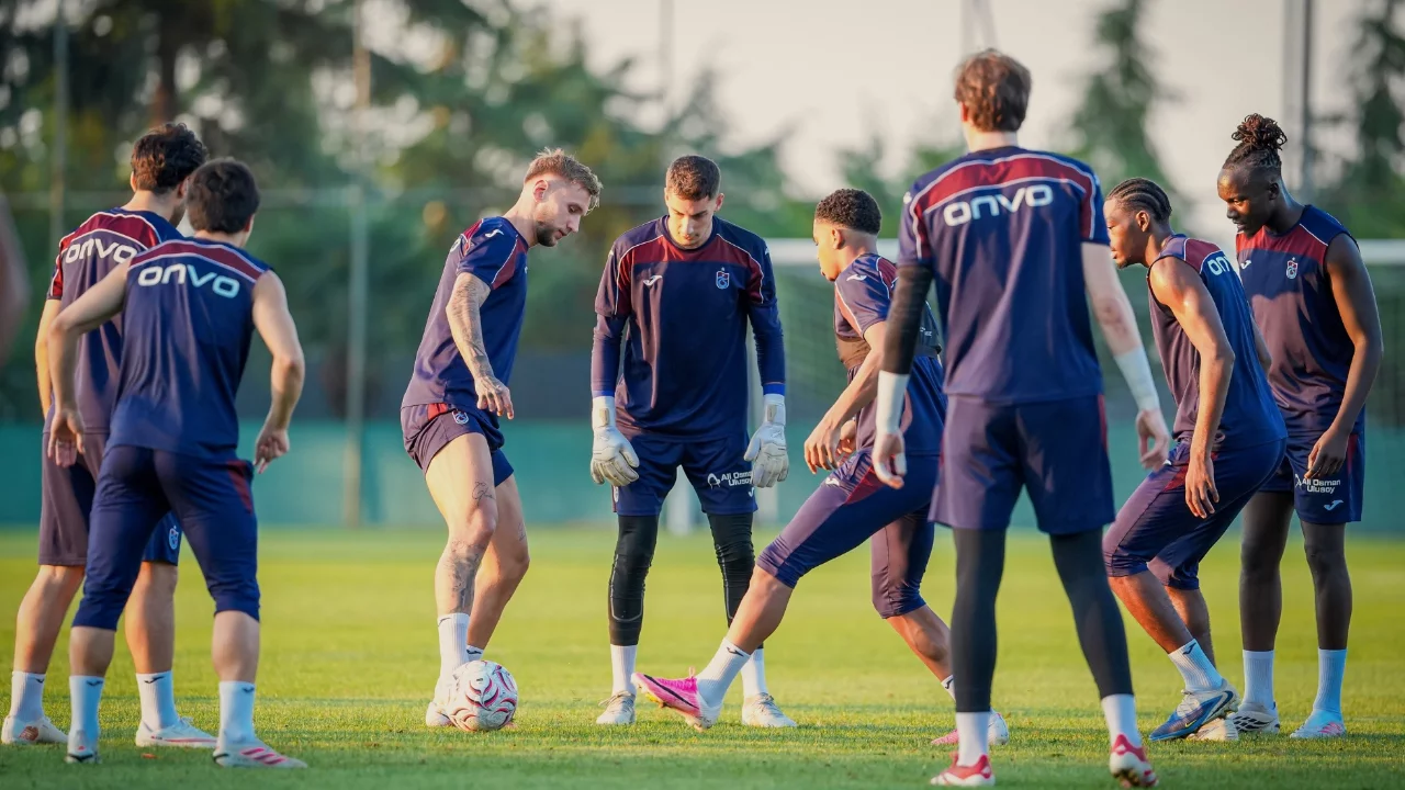 Trabzonspor'da Ferencvaros ma&ccedil;ı &ouml;ncesi hazırlıklar tamamlandı