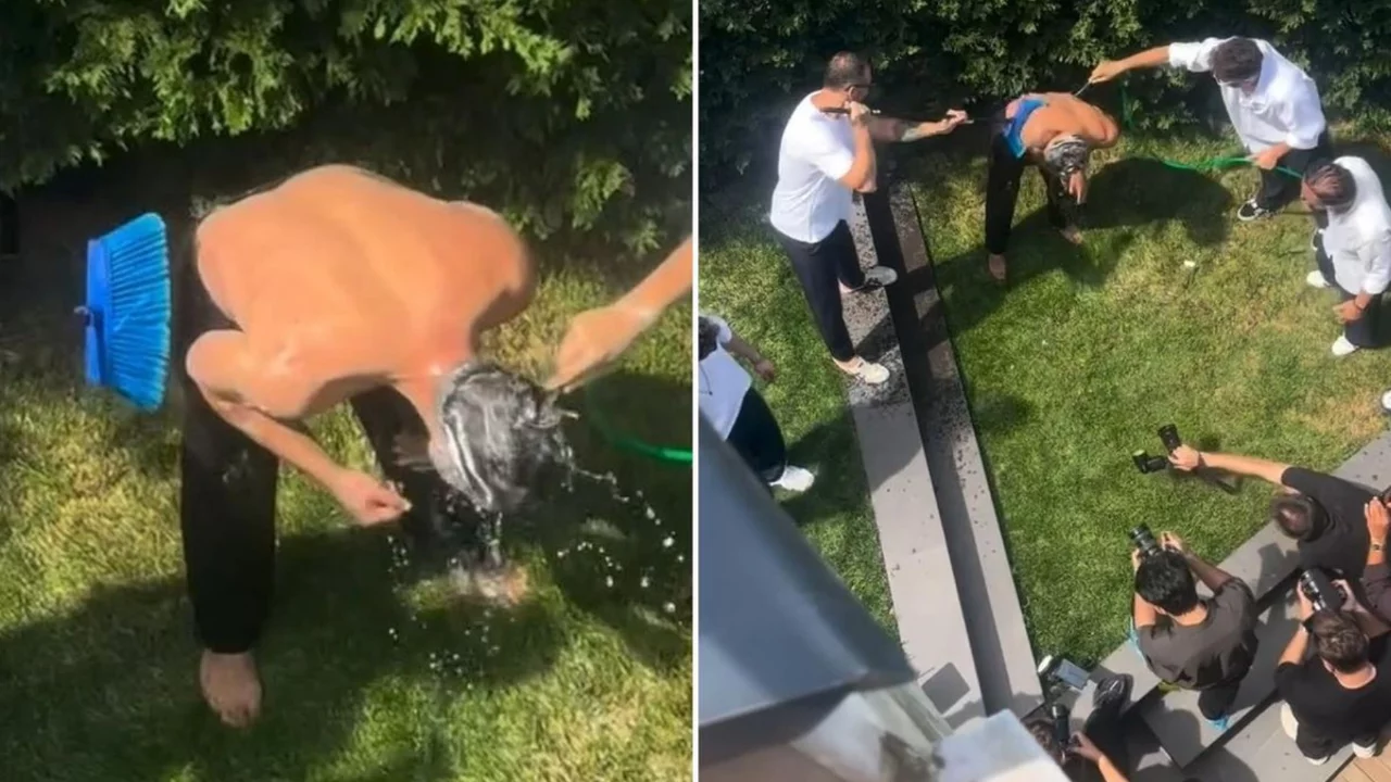 Survivor Şampiyonu Hilmi Cem İntepe Evlendi! Arkadaşları araba fır&ccedil;asıyla yıkadı