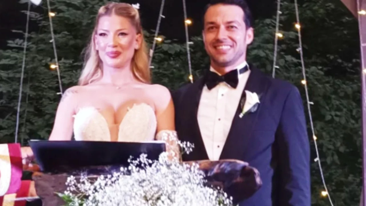 Survivor şampiyonu Hilmi Cem İntepe evlendi! Pırıl Atasev gelinliğiyle beğeni topladı 