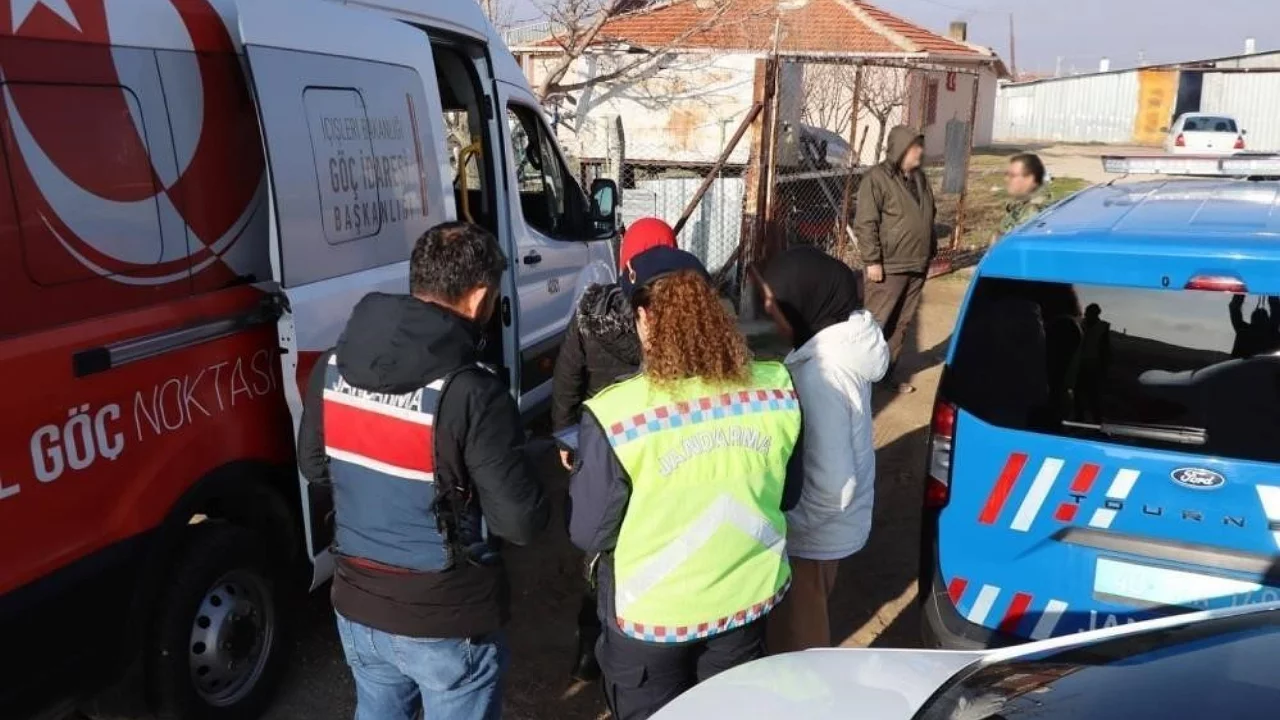7 düzensiz göçmen yakalandı