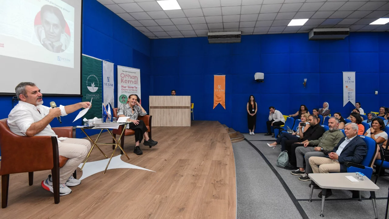 Osmangazi'de Nur S&uuml;rer'den kadın emeğine edebiyat penceresi
