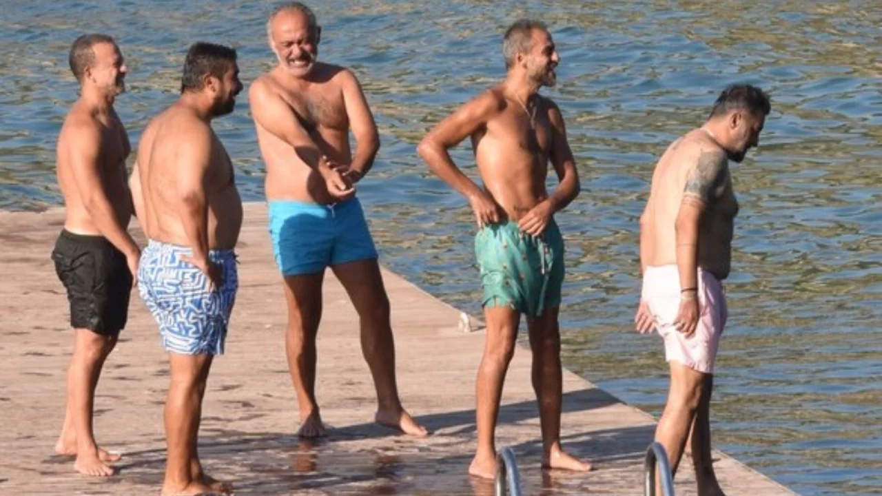 &Uuml;nl&uuml; oyuncular Bodrum'da bir araya geldi!