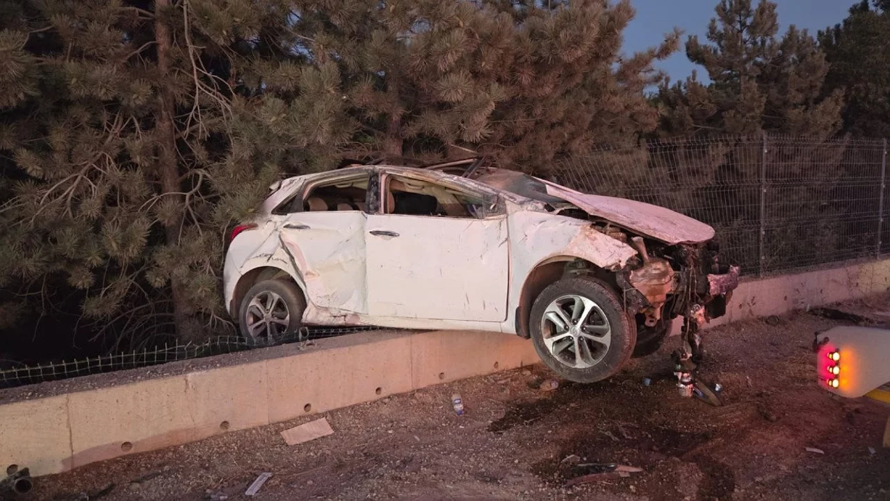 Kontrolden çıkan otomobilde feci ölüm! 