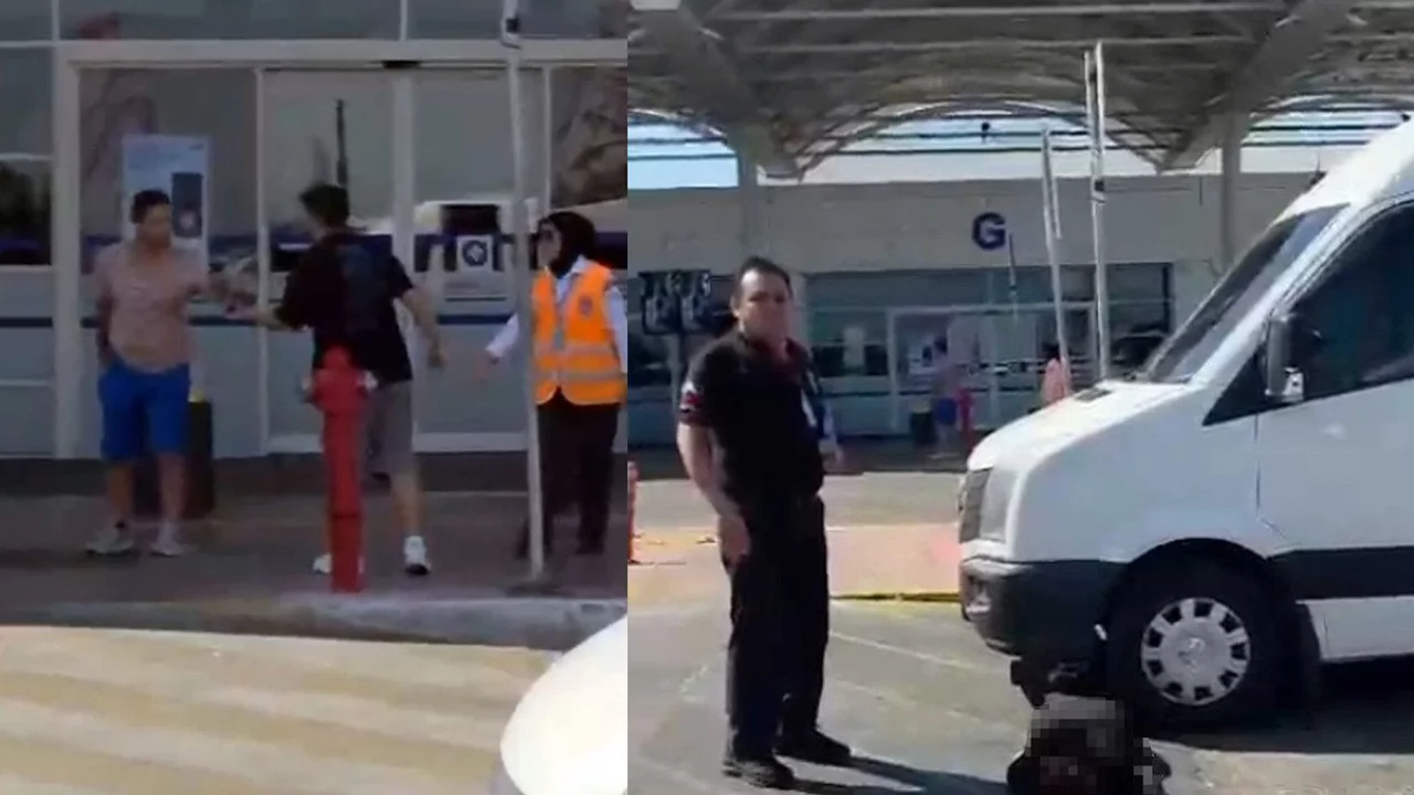 Havalimanında dehşet! Emekli polis eşini tabancayla öldürdü