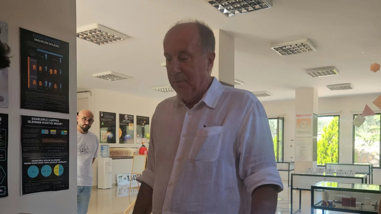 Muharrem İnce'den Orhangazi Matematik M&uuml;zesi'ne ziyaret