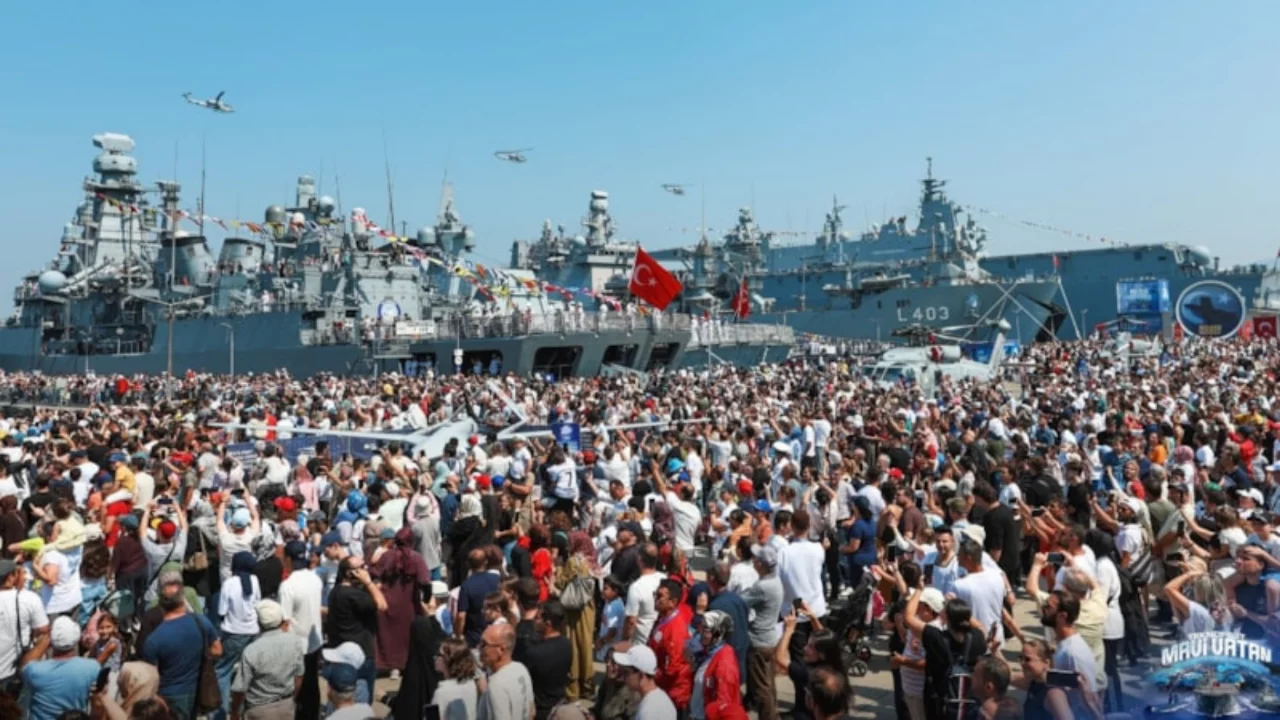 TEKNOFEST Mavi Vatan'da yoğunluk zirve yaptı
