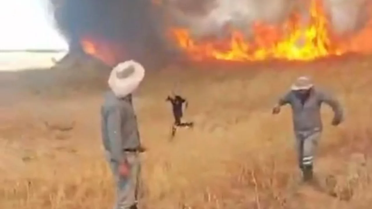 Korkutan anız yangını