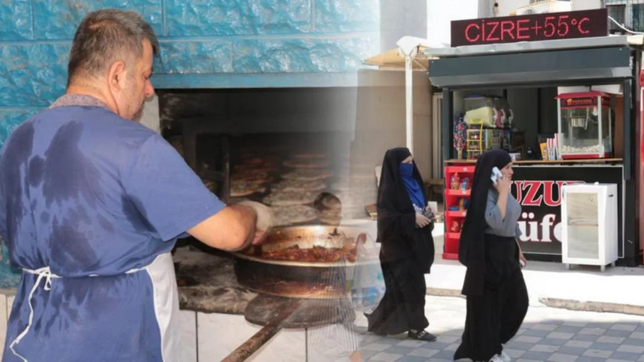 Termometreler 55 dereceyi buldu! Fırın ustaları kavurucu sıcaklığa rağmen ekmek &uuml;retiyor