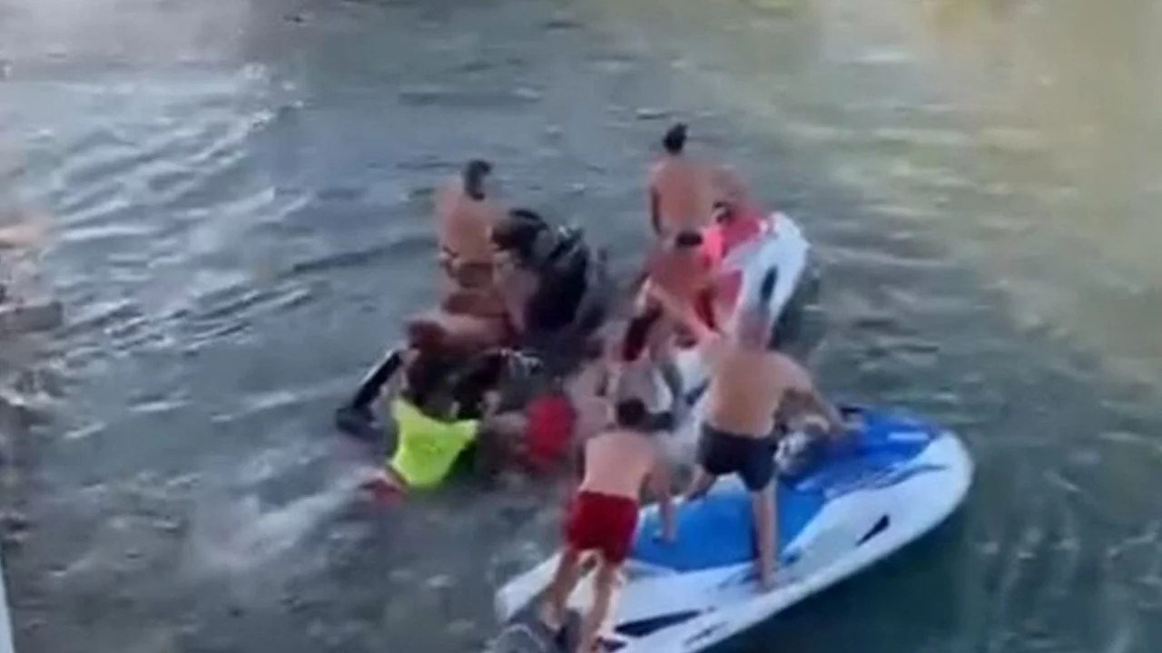 Jet ski faciasında 1 ölü, 1 yaralı