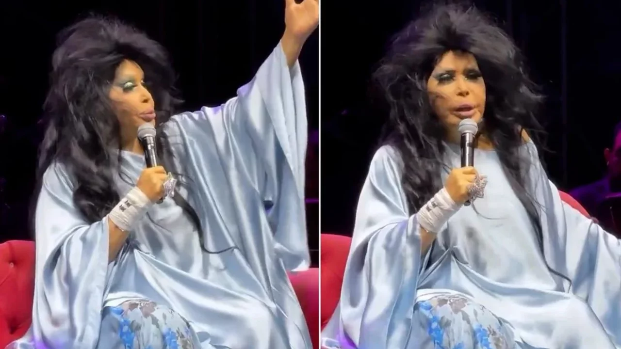 B&uuml;lent Ersoy Kuşadası konserinde gerildi: Sahneye hasta &ccedil;ıktı, seyirciye tepki g&ouml;sterdi