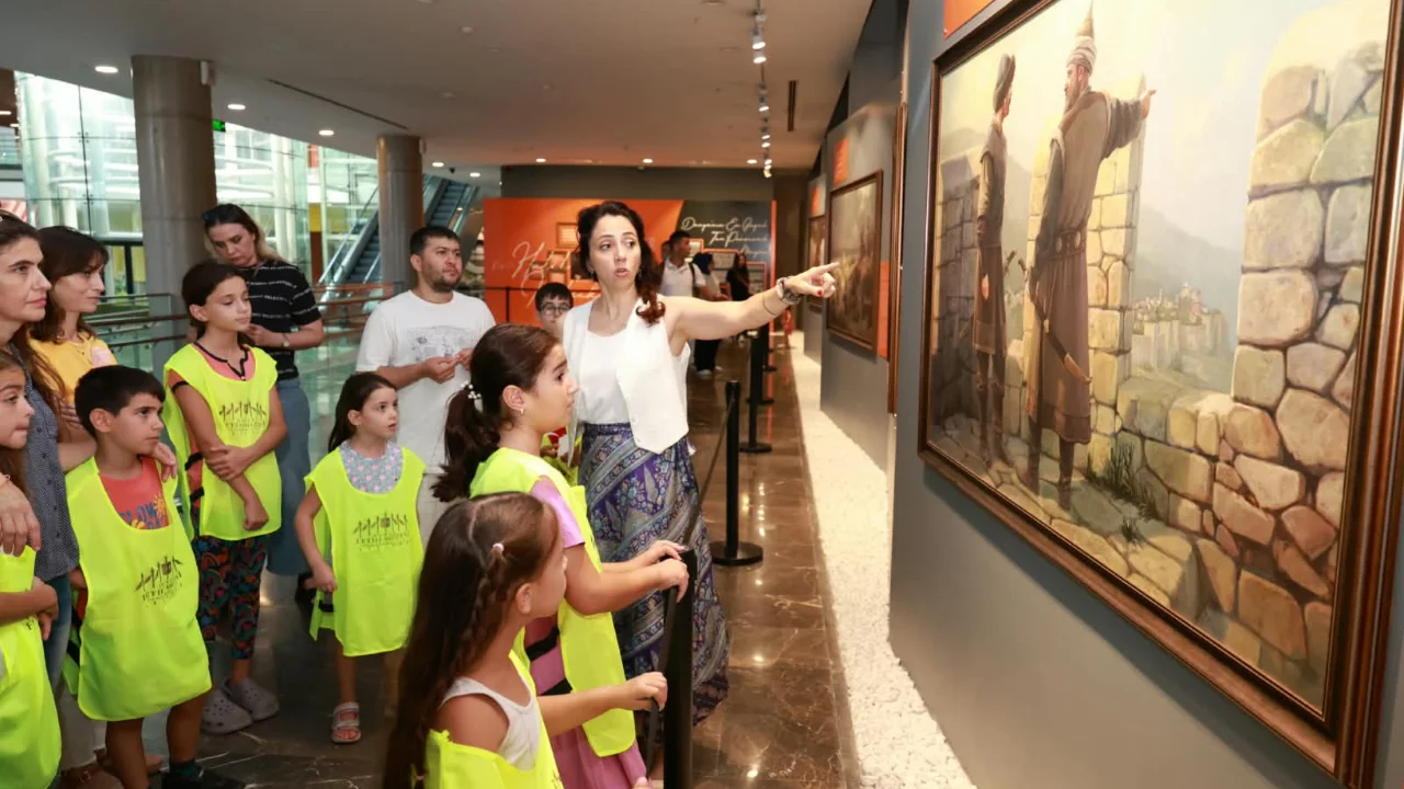 Osmangazi Belediyesi'nden çocuklara tarih yolculuğu