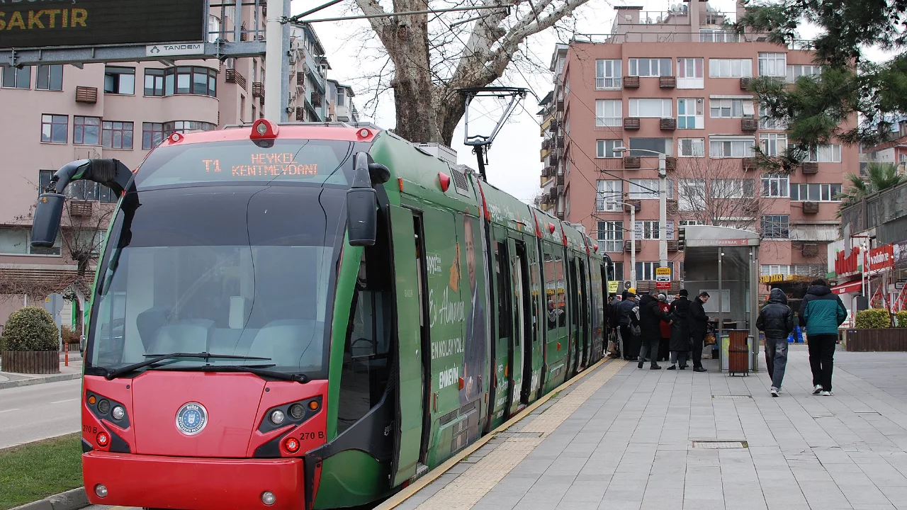 Bursa tramvay hattında yeni d&ouml;nem