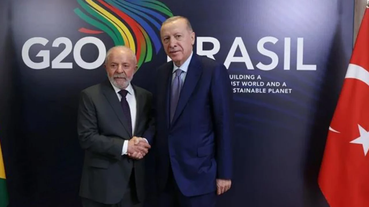 Cumhurbaşkanı Erdoğan Brezilya Devlet Başkanı Silva ile Görüştü 