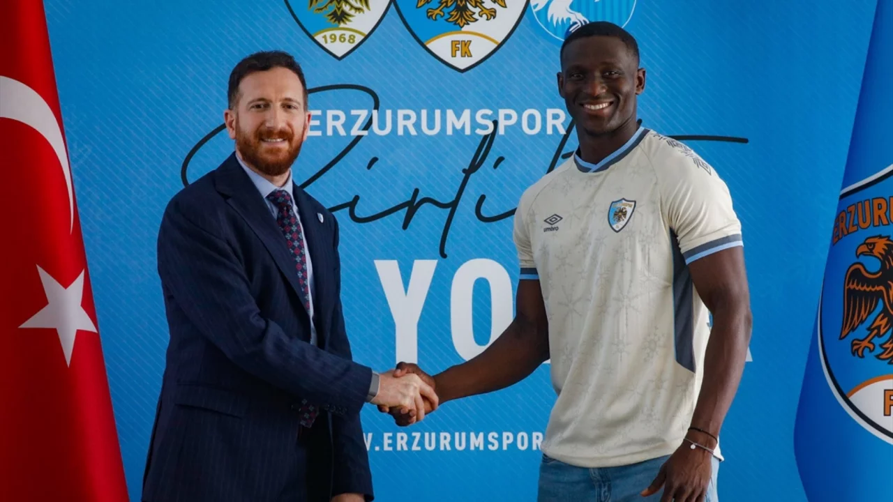 Erzurumspor FK'dan forvet hattına Fildişi Sahilli takviye