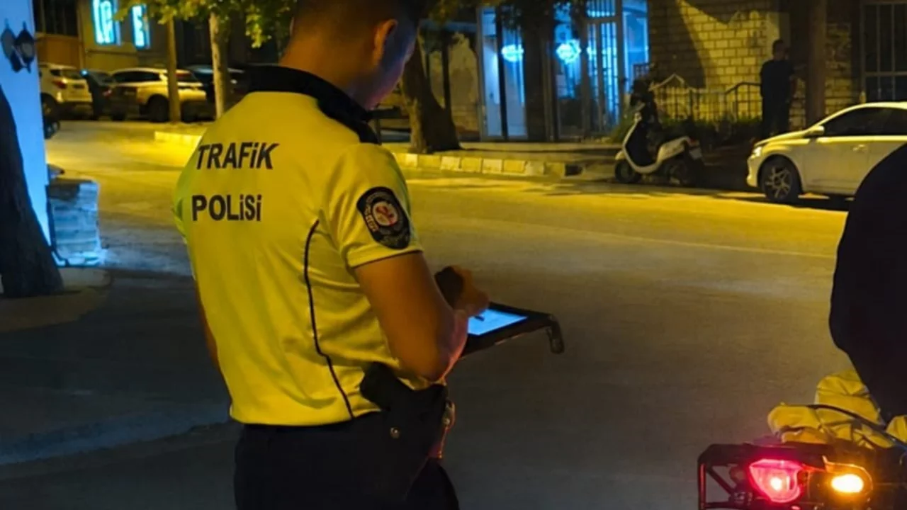 Gelibolu'da denetimden kaçan motosikletliye 320 bin lira ceza