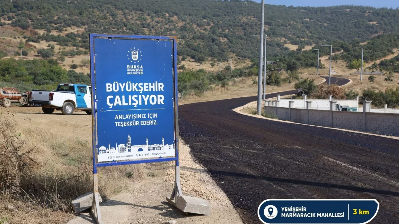 Bursa'da ulaşım seferberliği! 5 ilçede yollar tek tek yenileniyor