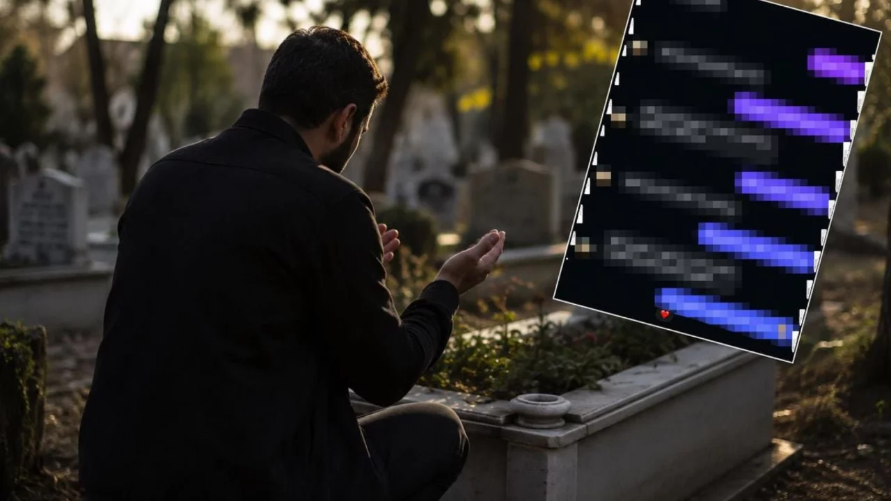&Ouml;len karısının telefonunu kurcalayan adam, g&ouml;rd&uuml;kleri karşısında ikinci kez yıkıldı
