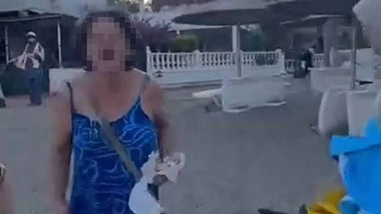 Başörtülü kadına plajda "Defol git" demişti! Şüpheli hakkında 3 yıl hapis istemi...