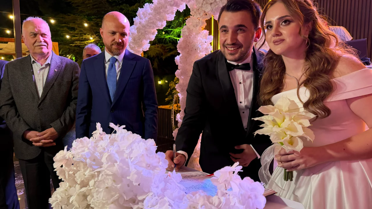 Bilal Erdoğan nikah töreninde konuştu: Genç çifte 3 çocuk tavsiyesi