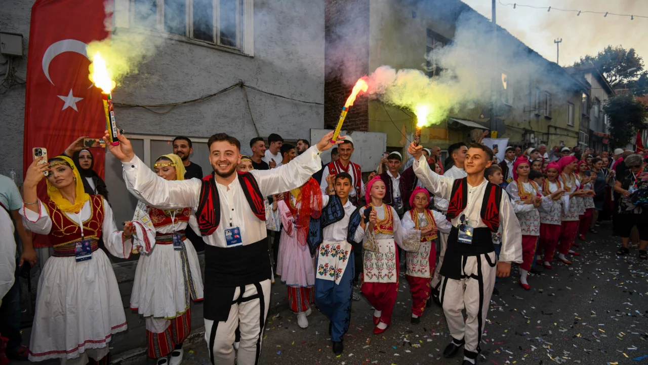 Osmangazi'de Uluslararası Balkan Festivali Başladı
