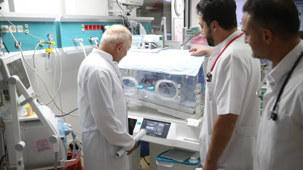 Ordu'da 610 gram dünyaya gelen Rüzgar bebek için kritik ameliyat