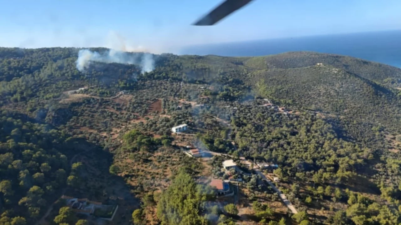 Antalya'da orman yangını