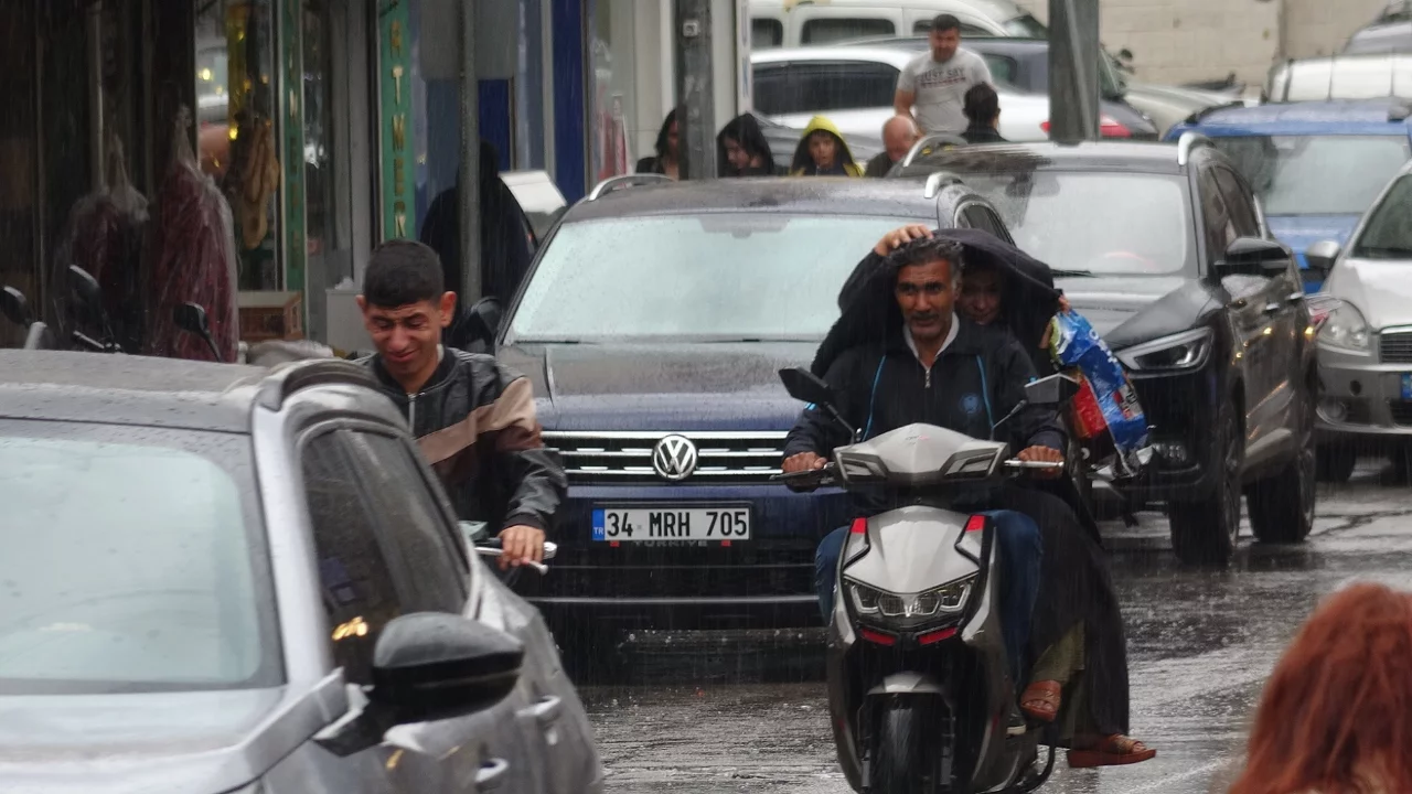 Kilis'te yağış etkili oldu