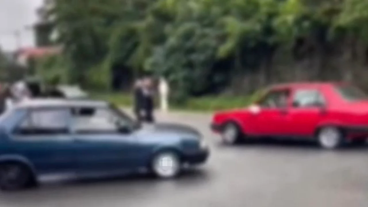 Drift atan iki sürücüye 281 bin TL ceza kesildi