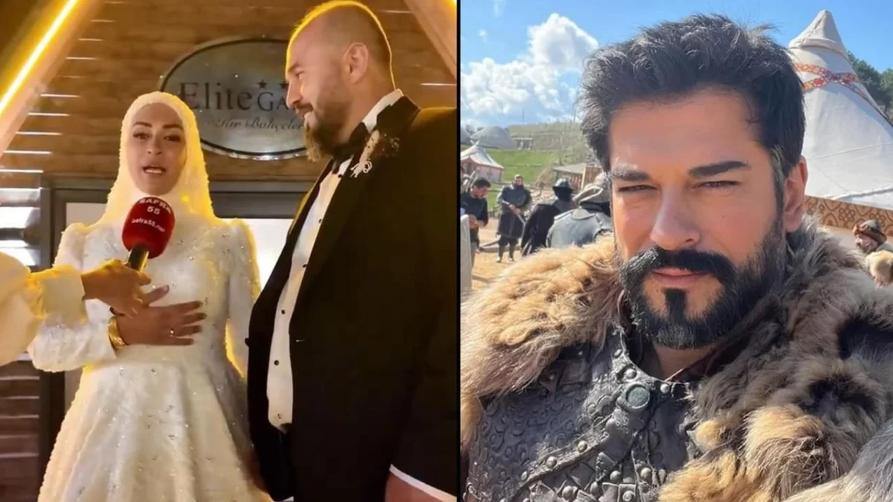 Burak Özçivit'in kız kardeşi evlendi! Ünlü oyuncu düğüne katılmadı