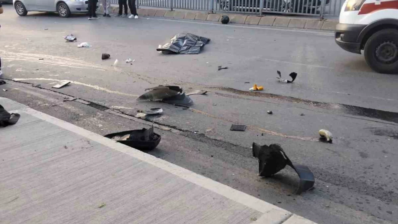 Başakşehir'de feci motosiklet kazası! 1 kişi hayatını kaybetti