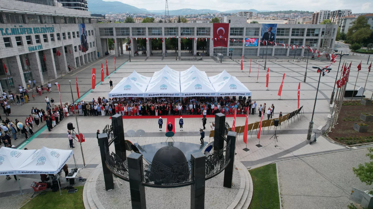 Zafer'in 104'üncü yılı Nilüfer'de kutlandı