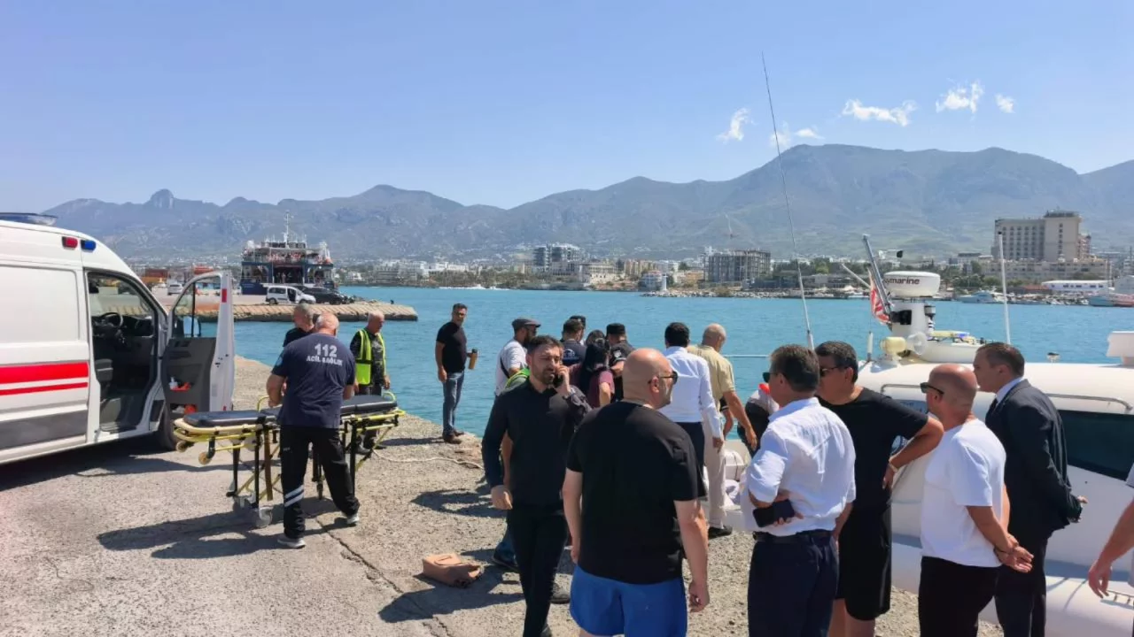 Girne a&ccedil;ıklarında gemi faciası: Kaptan ve 7 g&ouml;revli g&ouml;zaltında