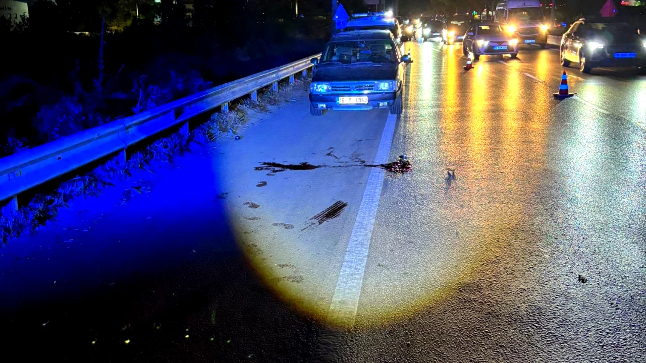 Bursa'da yakıtı biten s&uuml;r&uuml;c&uuml;n&uuml;n acı &ouml;l&uuml;m&uuml;!