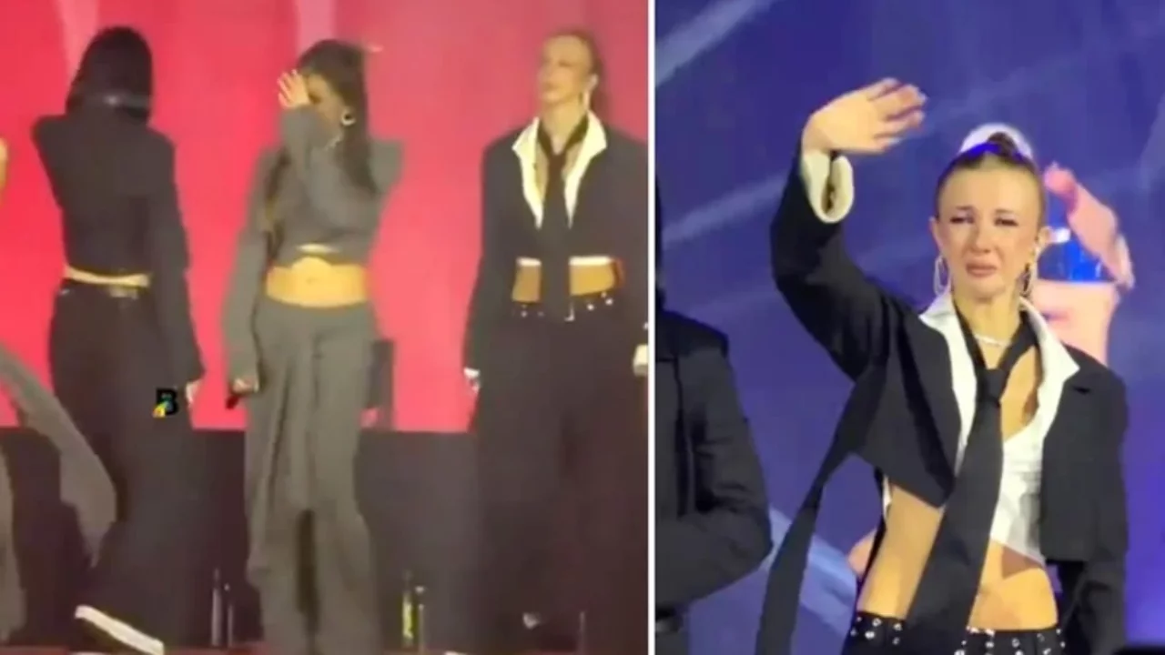 Manifest sahnesinde duygusal anlar! Konserin sonunda g&ouml;zyaşlarına hakim olamadılar