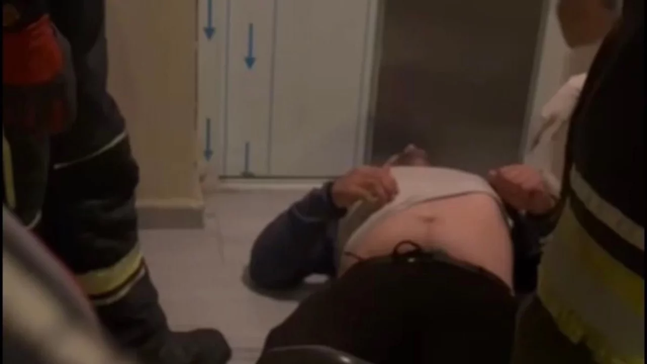 Bartın'da asans&ouml;r d&uuml;şt&uuml;: 1 yaralı...