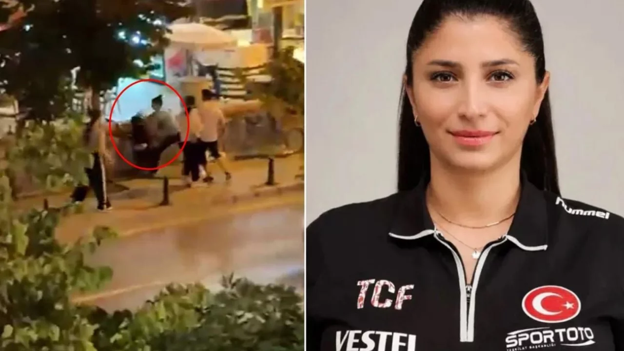 Milli antren&ouml;r&uuml;n &ouml;ld&uuml;r&uuml;ld&uuml;ğ&uuml; anlar kamerada...
