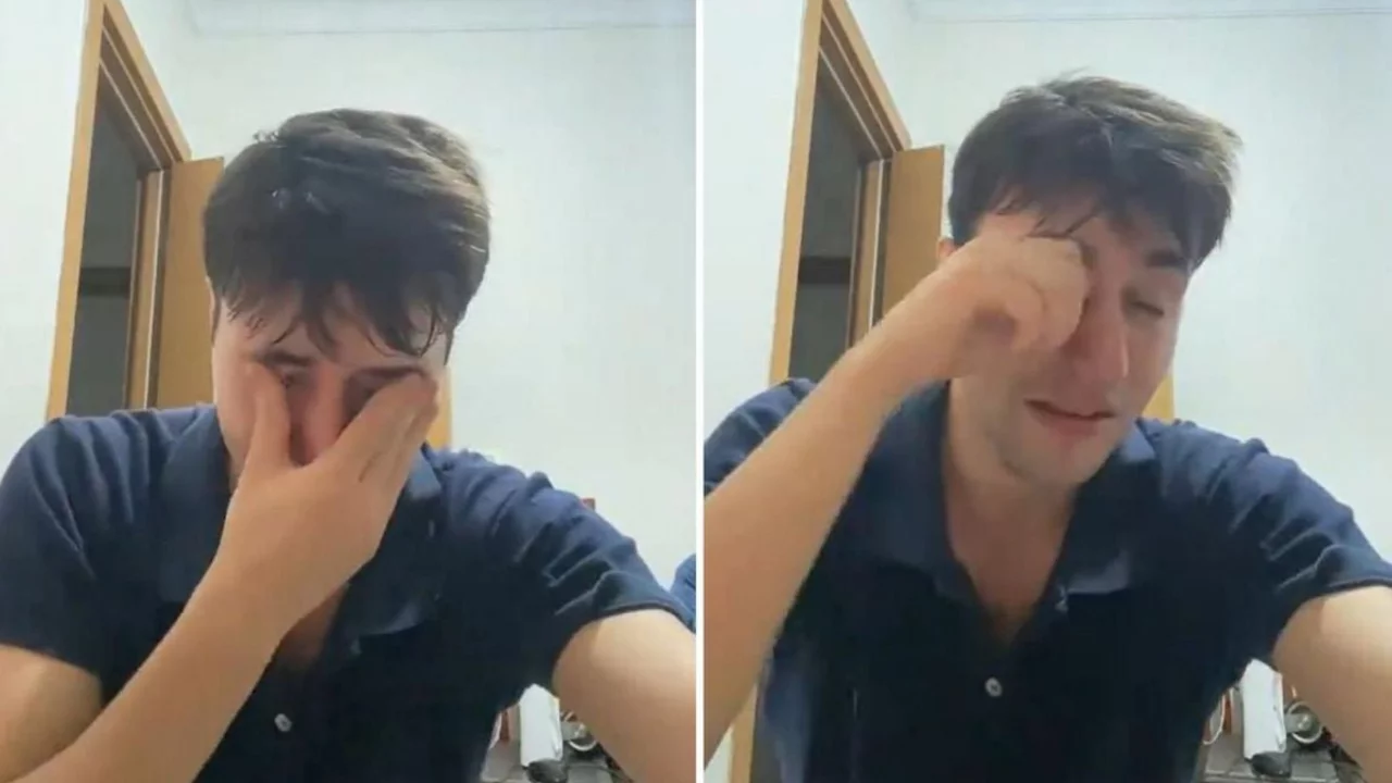 Sevgilisi tarafından aldatılan gencin feryadı y&uuml;rek dağladı: "G&ouml;zlerimle g&ouml;rd&uuml;m"