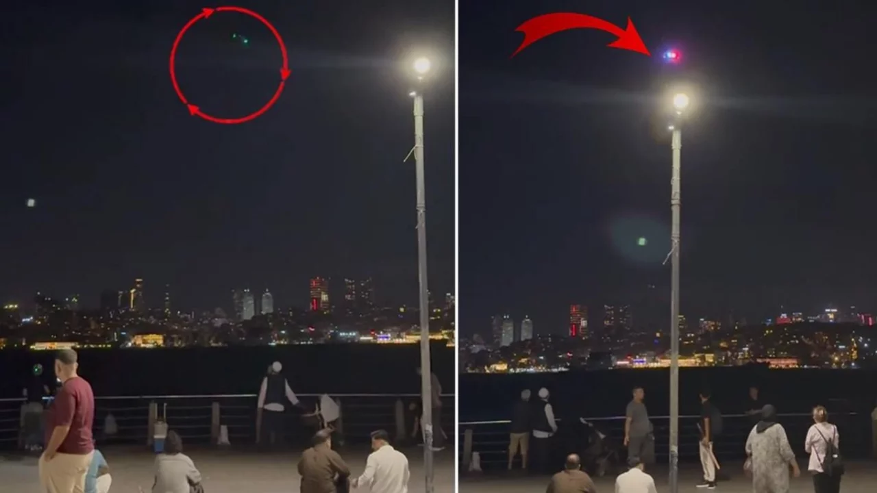 Kimse ne olduğunu anlayamadı! Havadan gelen ses herkesi şaşırttı
