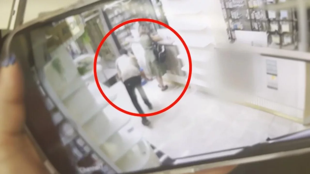 Müşterinin etek altı fotoğrafını çeken eczacı, eşine suçüstü yakalandı
