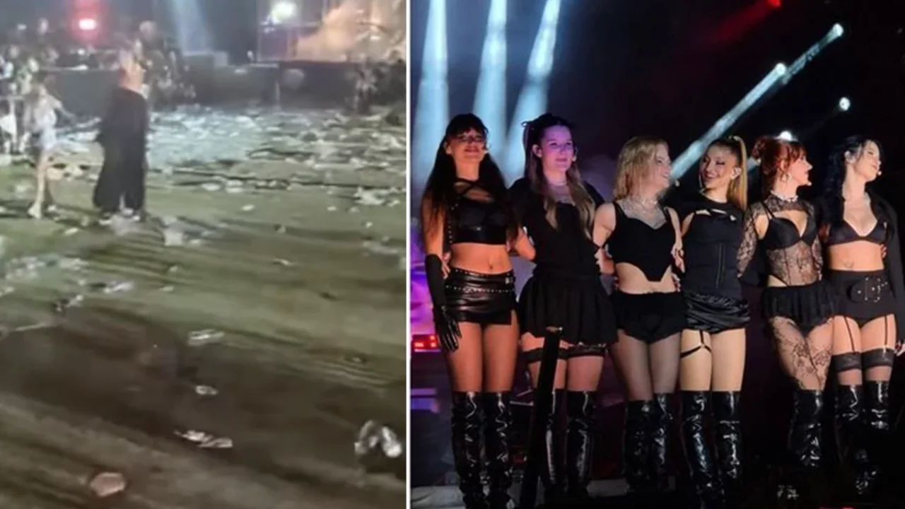 Manifest konserinin ardından şaşırtan görüntü! İzmir Kültürpark'ta geriye tonlarca çöp kaldı