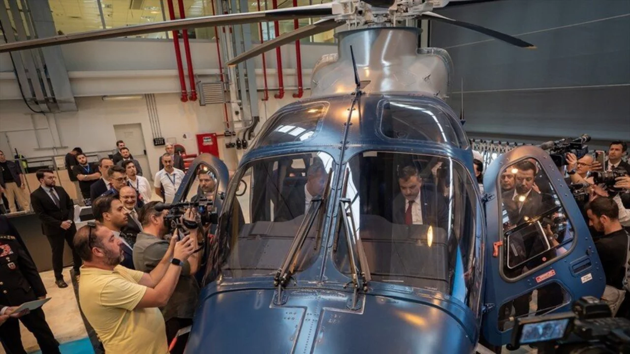 G&Ouml;KBEY helikopteri, Emniyet Genel M&uuml;d&uuml;rl&uuml;ğ&uuml; envanterine katıldı