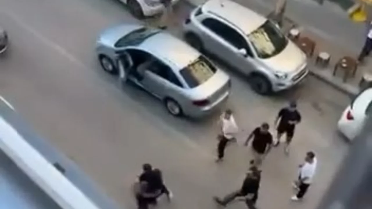 Bursa'da trafik tartışması sokağı savaş alanına çevirdi!