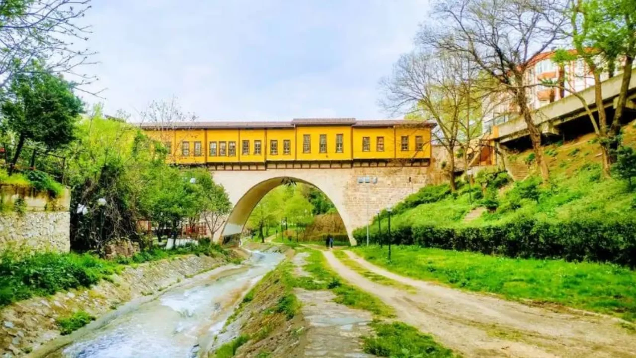 Bursa'da tarihi köprünün altında sinema keyfi! 10 gün boyunca ücretsiz olacak