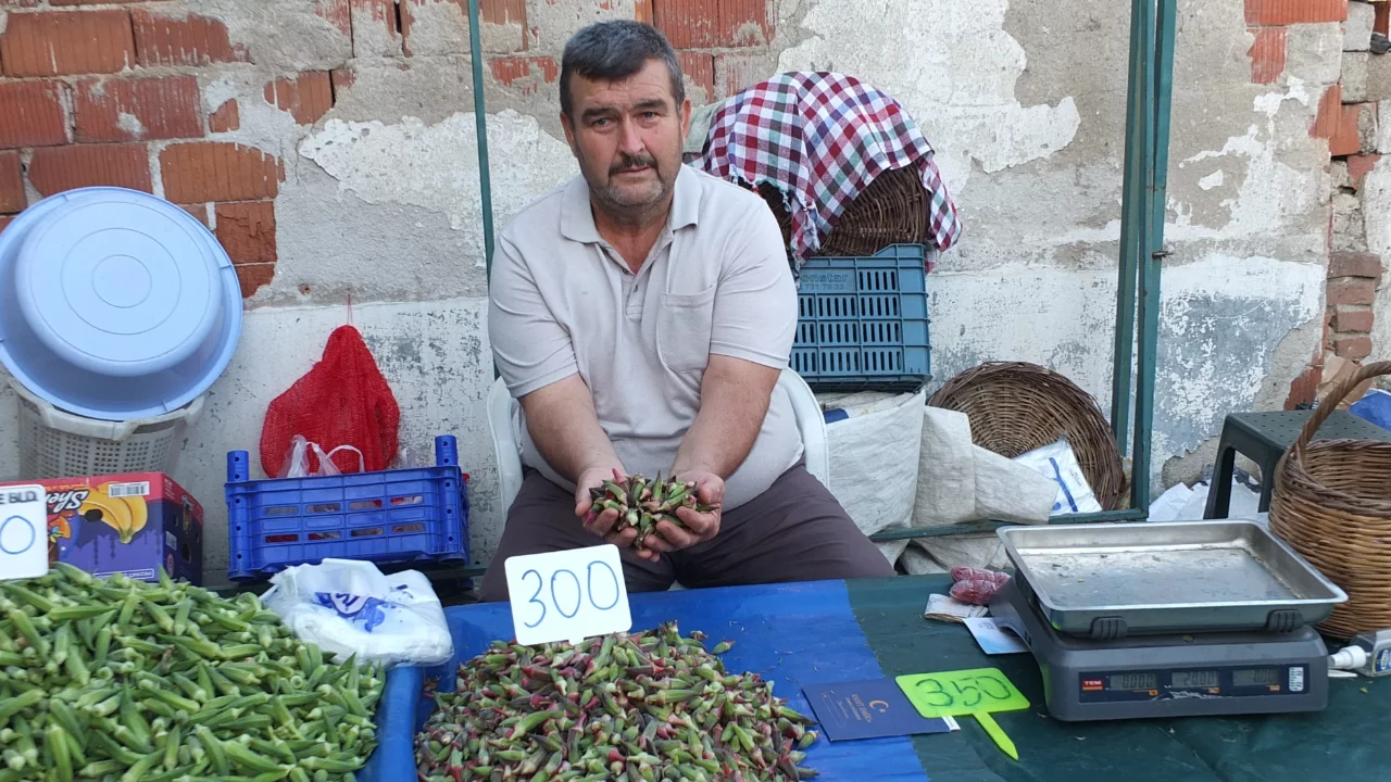 Pazar tezgahında bu &uuml;r&uuml;n&uuml; g&ouml;ren şaşıp kalıyor!