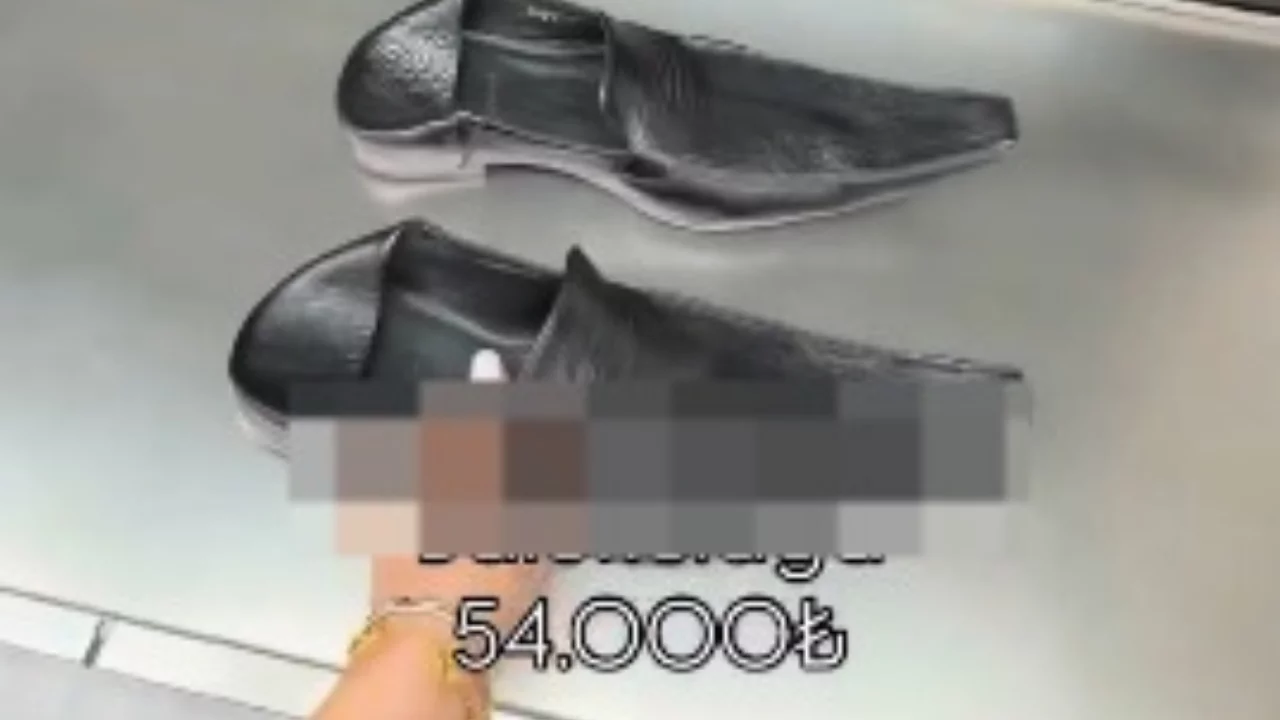 54 bin TL'lik ayakkabı sosyal medyayı ikiye b&ouml;ld&uuml;: "Şaka mı bu?"