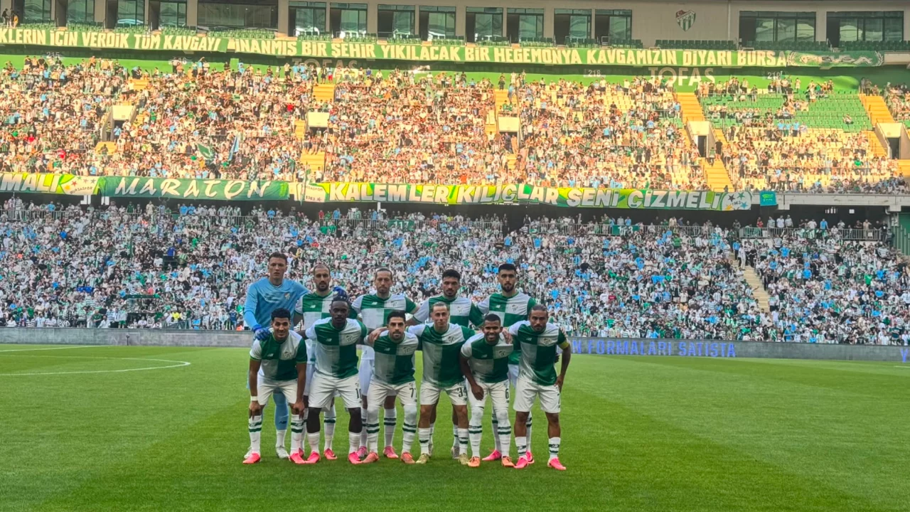 Bursaspor'un İstanbulspor karşısında ilk 11'i belli oldu!