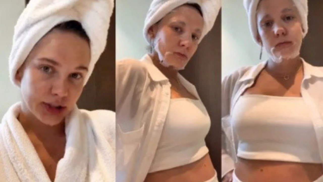 Alina Boz'dan annelik öncesi keyifli anlar! Cilt bakımını eğlenceye çevirdi