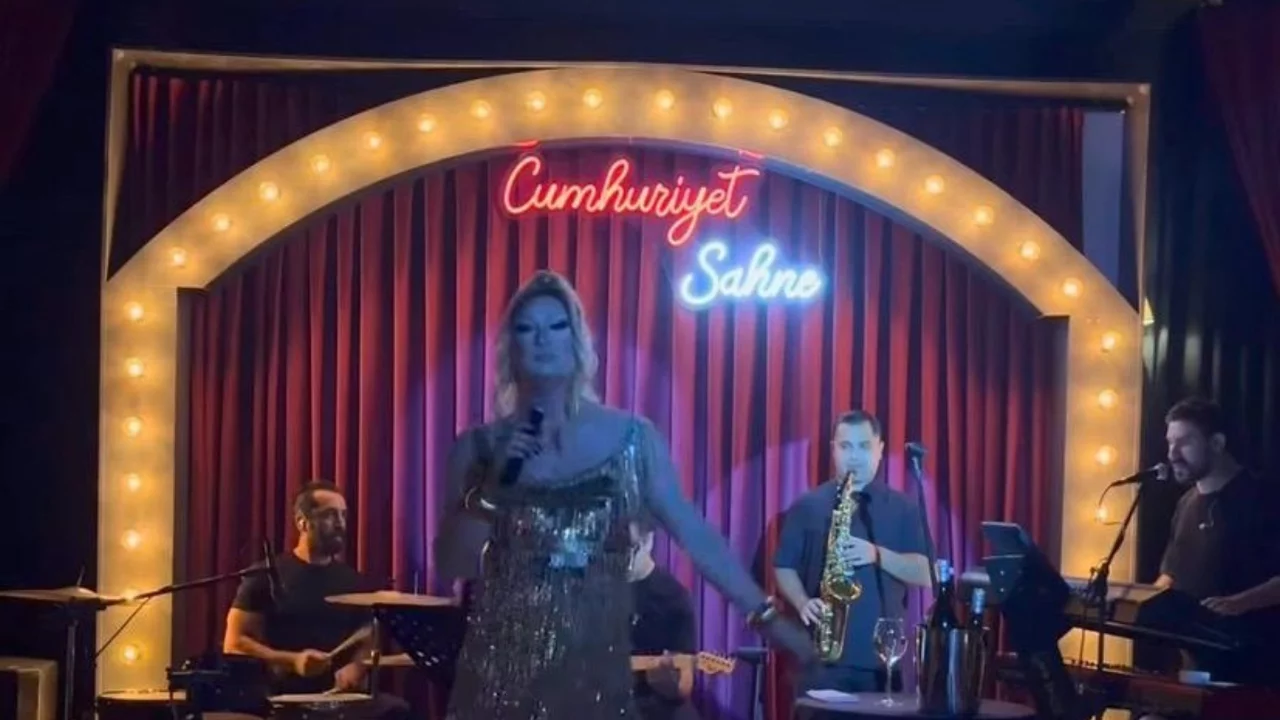 Bursa'da Şahika the Queen sahneye &ccedil;ıktı!